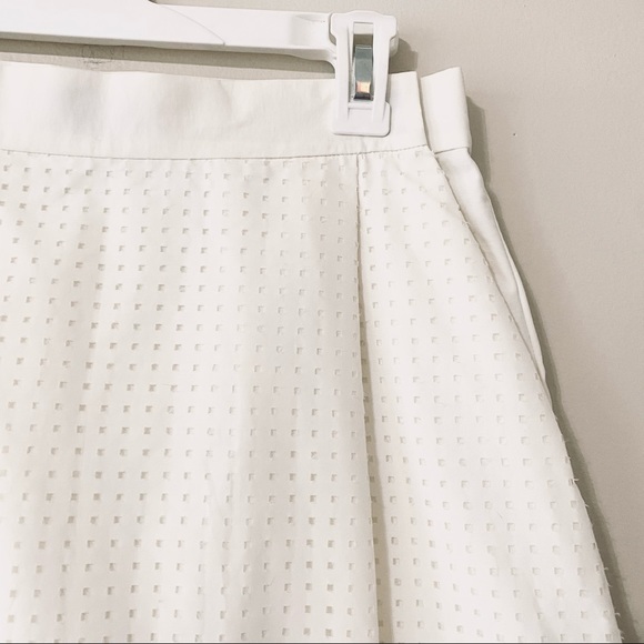 Kate Spade Pockets & Pleats Skirt White Mini size 6 - Picture 4 of 9